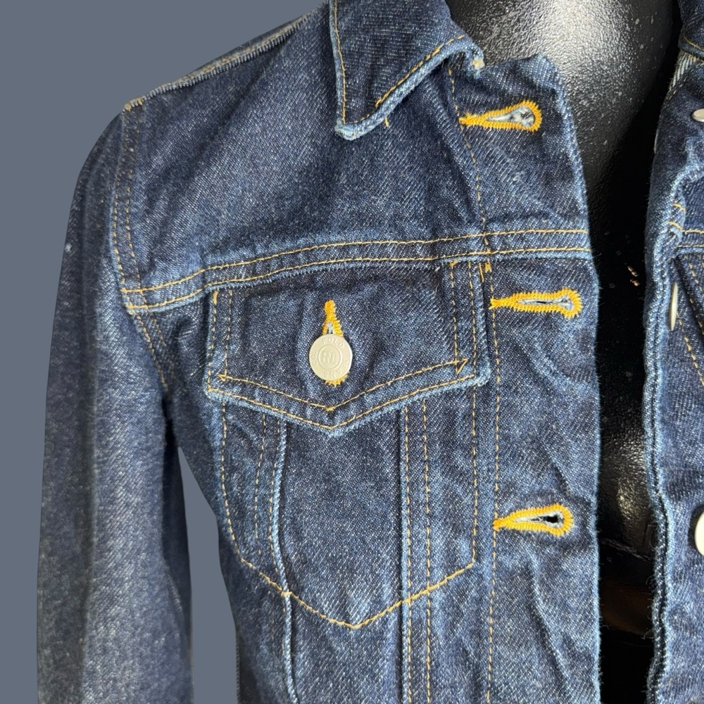 Polo Jeans Co. Ralph Lauren dark wash denim jacket - Picture 4 of 15
